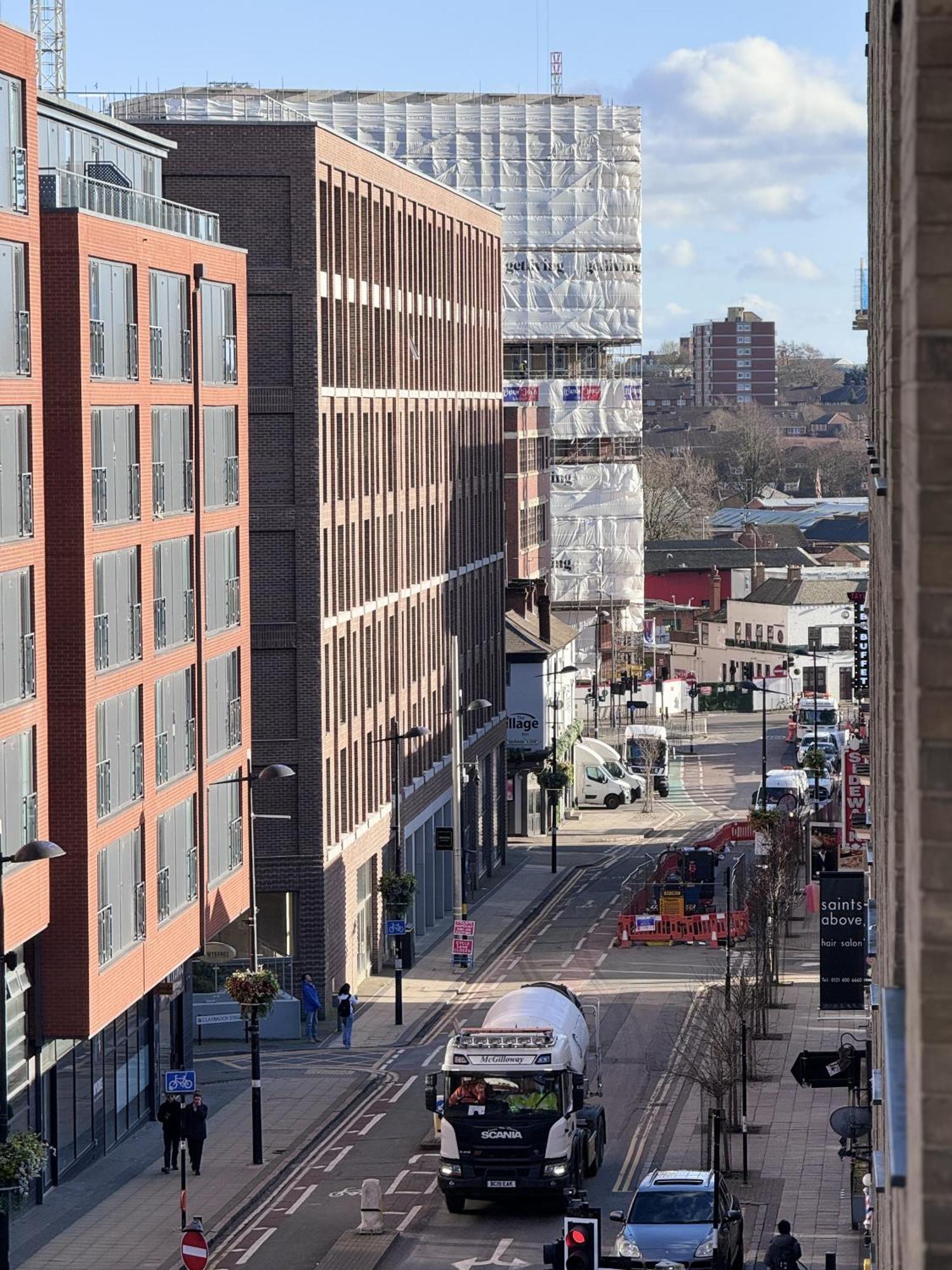 Luxe Heights Nest Apartment Birmingham Bagian luar foto